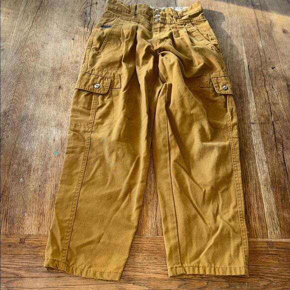 Cotler Other - 80s E.P.D COTLER Mustard Brown Pleated Pants Size 10R